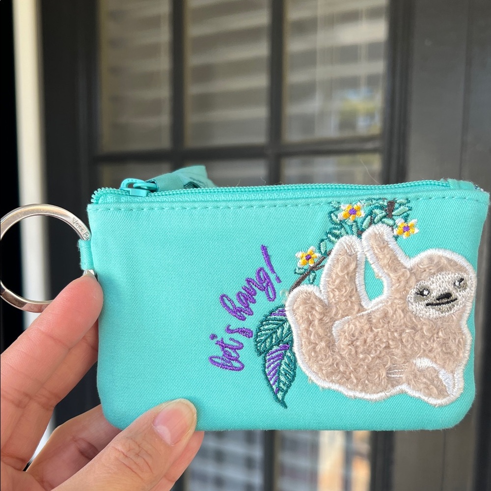 Vera Bradley Zip ID Wallet in Hanging Around